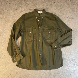 VINTAGE ICEBERG ITALY MILITARY SHIRT